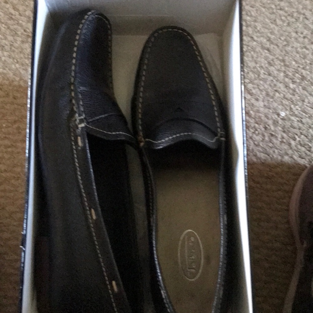 Talbots Kennedy Black Loafers